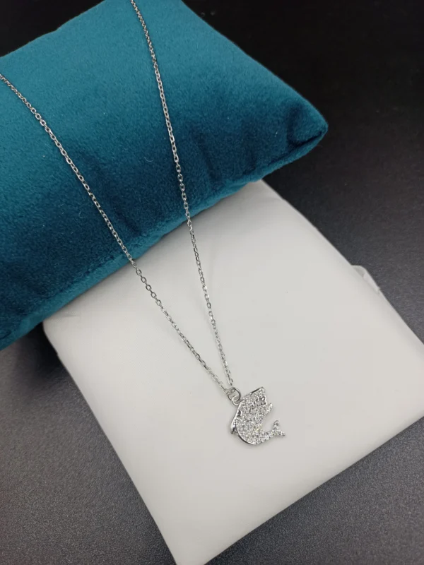Elegant Silver Dokiya with Dolphin Pendant