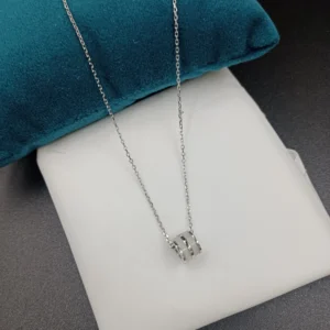 Silver Chain Dokiya with Ring Pendant