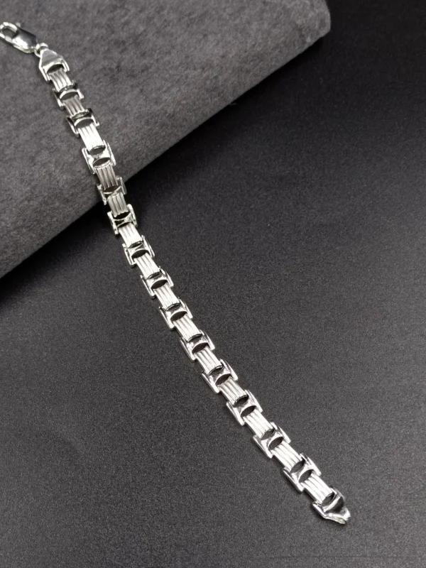 Classic Silver Gents Bracelet