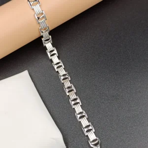 Classic Silver Gents Bracelet