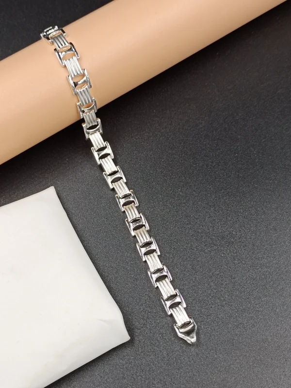 Classic Silver Gents Bracelet