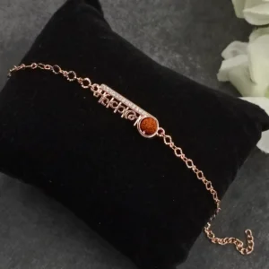 Silver Rakhi with Mahakal & Rudraksha